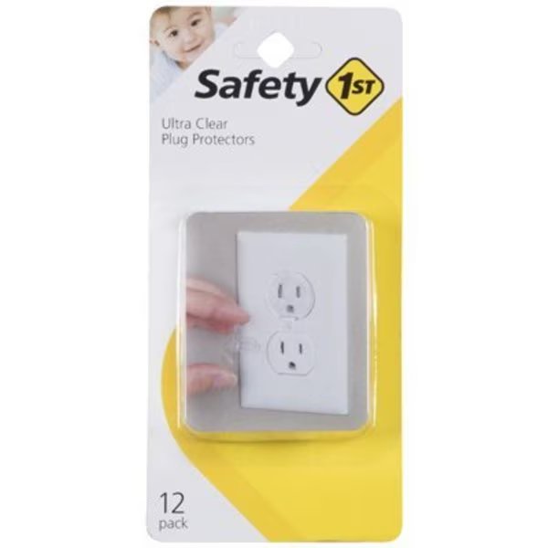 12PK CLR Outlet Cap, Safety 1St/Dorel, Mfr#: 1711